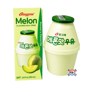Leche Coreana Sabor Melón Binggrae x 200 mL