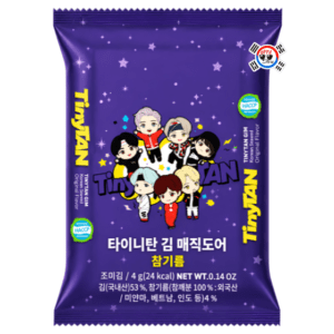 Snack de Algas Sabor Sésamo - Tiny Tan x 4 gr