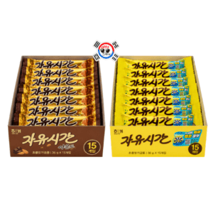 Combo Dulces Coreano Haitai “Free Time” x 30 Und (Chocolate + Almendra)
