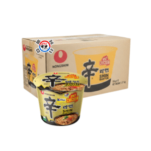 Ramen Bowl Shin con Sabor a Pollo de 114gr Caja x 12 Und - Picante