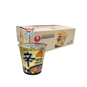 Ramen Cup Shin con Sabor a Pollo de 68gr Caja x 12 Und - Picante