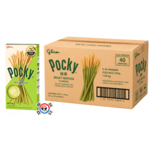 Pocky Milky Matcha 35gr - Caja x 40 Und | Precio al por Mayor