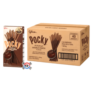 Pocky Double Choco 39gr - Caja x 40 Und | Precio al por Mayor