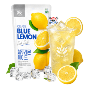 Bebida Coreana en Bolsa - Ice Ade Blue Lemon x 230 ml