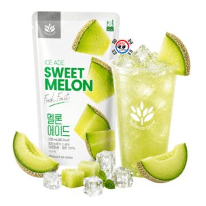 Bebida Coreana en Bolsa - Ice Ade Sweet Melon x 230 ml