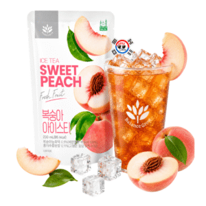 Bebida Coreana en Bolsa - Ice Tea Durazno x 230 ml