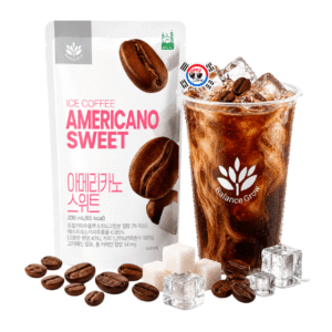 Bebida Coreana en Bolsa - Ice Coffee Americano Sweet x 230 ml