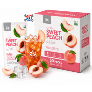 Bebida Coreana en Bolsa Ice Tea Durazno x 230 ml – Caja x 50 Und | Precio al por Mayor