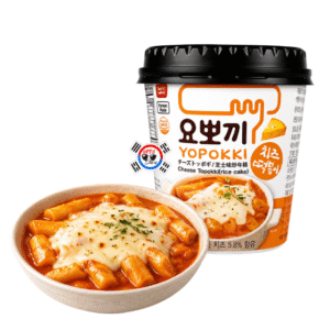 Cup Yopokki Topokki Coreano Sabor Queso x 120 gr