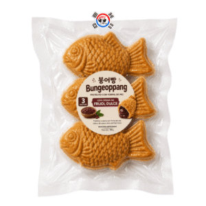 Bungeoppang Coreano con Frijol Dulce de 180 gr x 3 Und