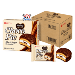 Choco Pie Relleno Black Sugar de Malvavisco x 28gr – Caja x 10 Packs | Precio al por Mayor