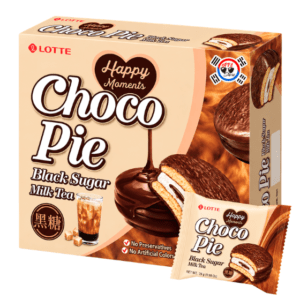 Choco Pie Relleno Black Sugar de Malvavisco x 28gr - Caja x 12 Und