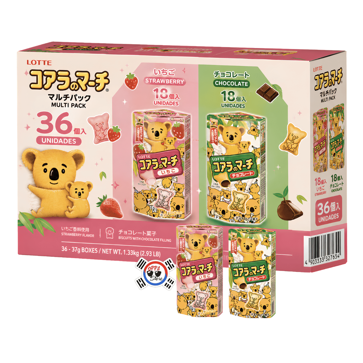 Galletas Koala Multisabor x 36 Und | Precio al por Mayor