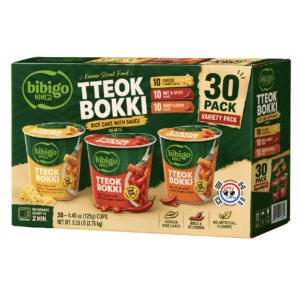 Cup Tteokbokki Multisabor de 125gr x 30 Unid | Precio al por Mayor