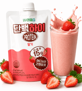 Snack Coreano Proteico Fresa x 40gr