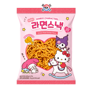 Mega Snack Ramen Hello Kitty Pollo Frito Coreano x 70gr