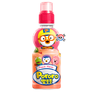Bebida Coreana Pororo Milk Sabor Durazno x 235 ml