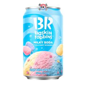 Bebida Coreana Baskin Robbins Helado de Algodón de Azúcar x 350 ml