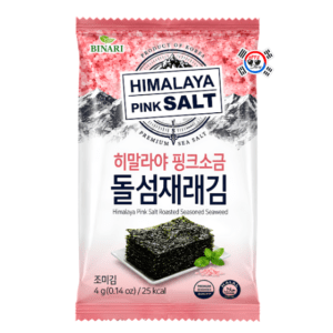 Chips de Algas Coreana con Sal Rosada del Himalaya x 4 gr