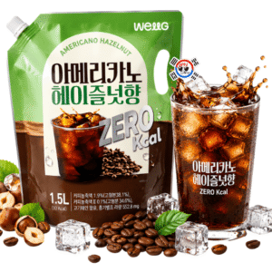 Té Helado Coreano Café Americano Avellana Zero x 1.5 L