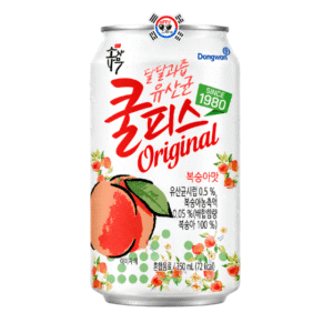 Bebida Probiótica Coreana Coolpis Durazno Original x 350 ml