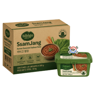 Pasta de Soja Sazonada Coreana x 500gr – Caja x 20 Unid | Precio al por Mayor