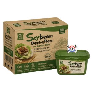 Pasta de Soja BBQ Coreana x 500gr – Caja x 20 Unid | Precio al por Mayor