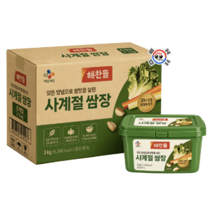 Pasta de SsamJang Coreana CJ Foods x 3 Kg  – Caja x 20 Unid | Precio al por Mayor