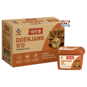 Pasta de Soya Coreana Doenjang x 500 gr  – Caja x 20 Unid | Precio al por Mayor