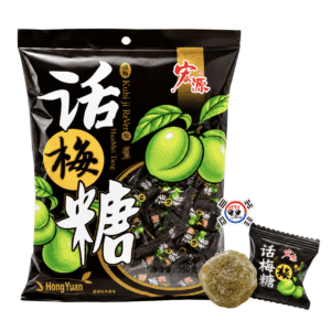 Bolsa Caramelos Ciruela HongYuan (Plum Candy) 350 g x 50 Und