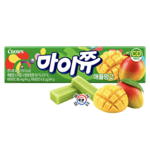 Fruna Coreana My Chew Green Mango Caramelo Masticable Mango Biche x 44gr