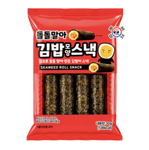 Snack Rollitos Crujientes de Alga Marina Coreana x 30 gr