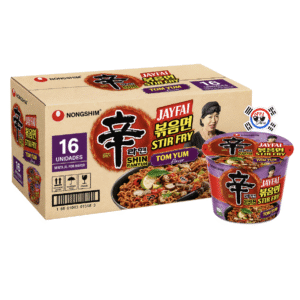 Bowl Ramen Shin Gourmet Sabor Tom Yum Frito x 103gr - Caja x 16 Und | Precio al por Mayor