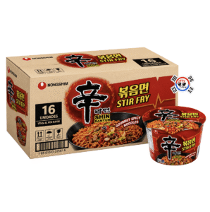Bowl Ramen Shin Frito x 105gr - Caja x 16 Und | Precio al por Mayor
