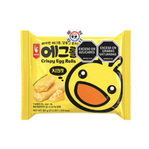 Snack Coreano Crispy Egg Rolls con Relleno de Queso x 60gr