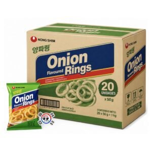 Snack Onion Rings Nongshim x 50gr – Caja x 20 Unid | Venta al por Mayor