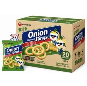 Mega Snack Onion Rings Nongshim x 90gr – Caja x 20 Unid | Venta al por Mayor