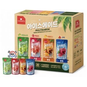 Bebidas Coreanas Multisabor en Pouch 230 ml – Caja x 20 Unid | Venta al por Mayor