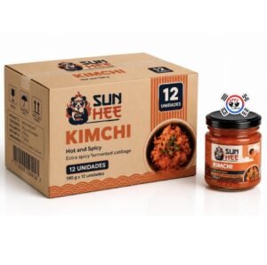 Kimchi Coreano Hot & Spicy / Sun Hee x 190gr - Caja x 12 Und | Precio al por Mayor