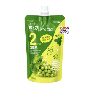 Jalea Coreana de Konjac Sabor Uva Verde x 150 gr