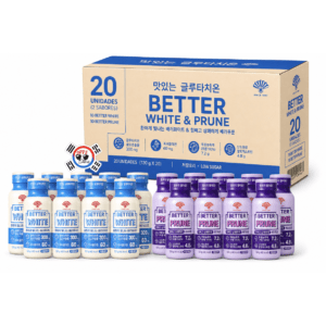 Caja de Bebidas Coreanas Better White & Better Prune x 20 Unid | Precio al por Mayor
