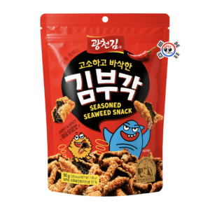 Snack Coreano Picante de Maíz con Alga Marina x 50 gr