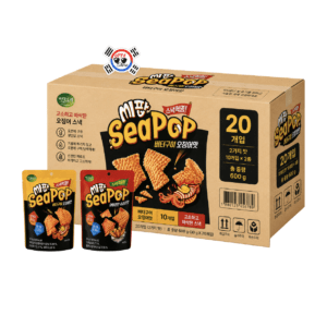 Caja de Snacks Coreanos SeaPop Multisabor x 20 Unid | Precio al por Mayor