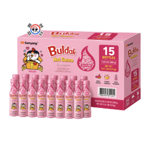 Caja de Salsa Coreana Buldak Carbonara x 15 Botellas de x 200 gr | Precio al por Mayor