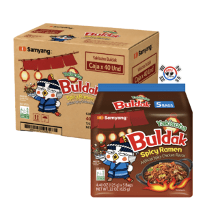 Ramen Buldak Yakisoba 125 gr Picante - Caja x 40 Und | Precio al por Mayor