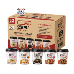 Cup Yopokki Tteokbokki Multisabor Coreano de 125gr x 30 Unid | Precio al por Mayor