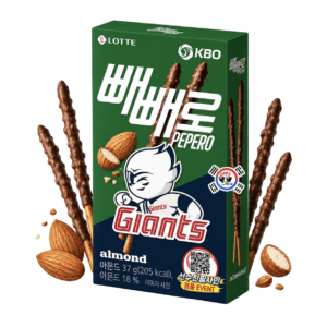 Pepero Choco Almendra x 37 gr – Edición Especial Lotte Giants