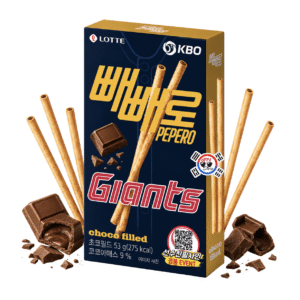 Pepero Relleno de Chocolate x 53 gr – Edición Especial Lotte Giants