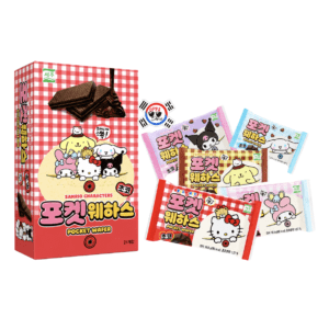 Galletas Wafer Pocket Wafer Sanrio Chocolate - Caja x 21 Und | Precio al por Mayor