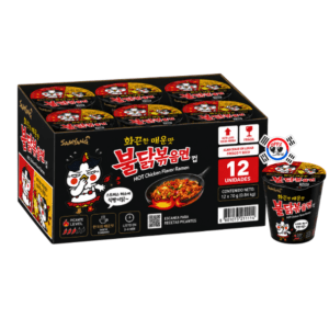 Cup Ramen Buldak Original de 70gr Picante - Caja x 12 Und | Precio al por Mayor